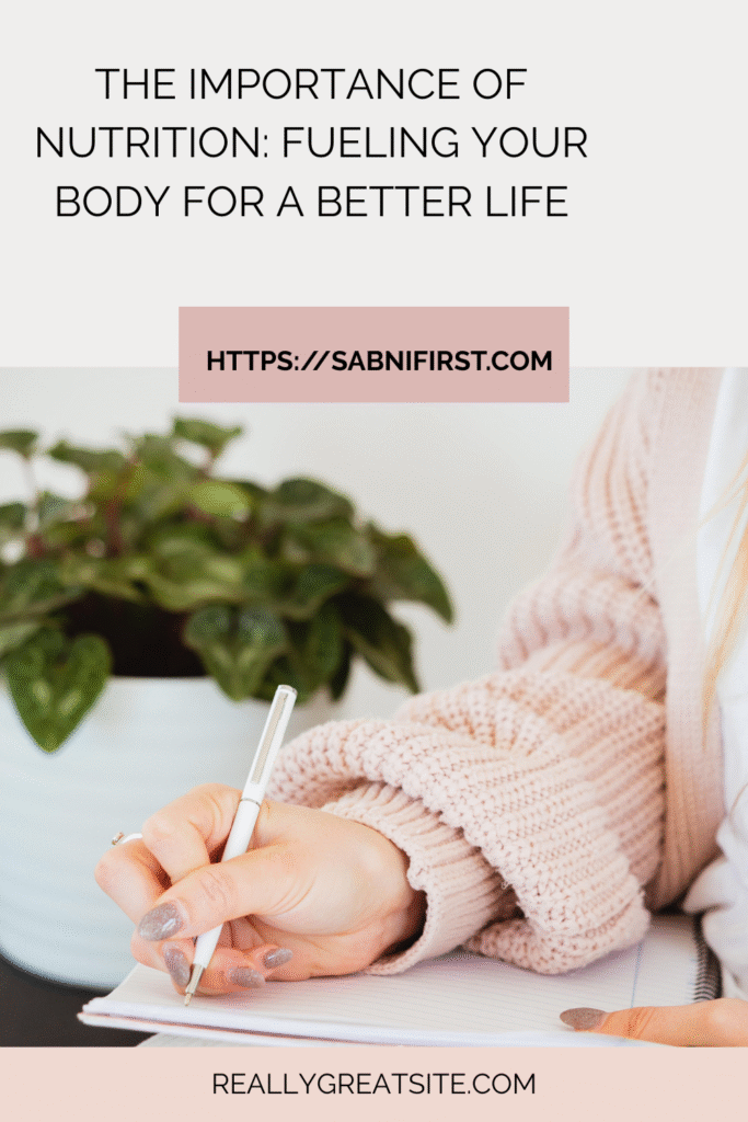 10 Titles for a Blog Post about the Importance of Nutrition