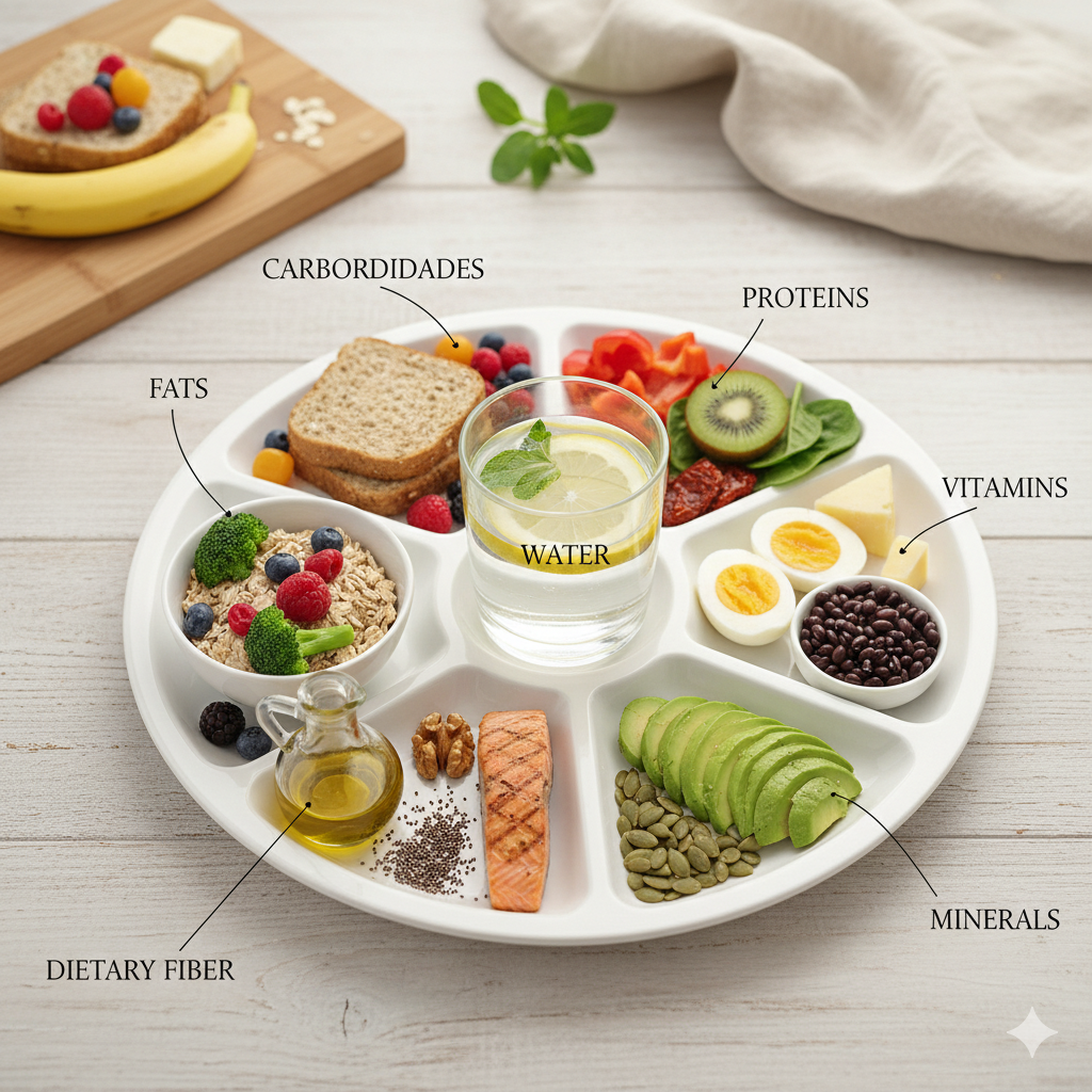 Fuel Your Body Right: Understanding the 7 Essential Types of Nutrition