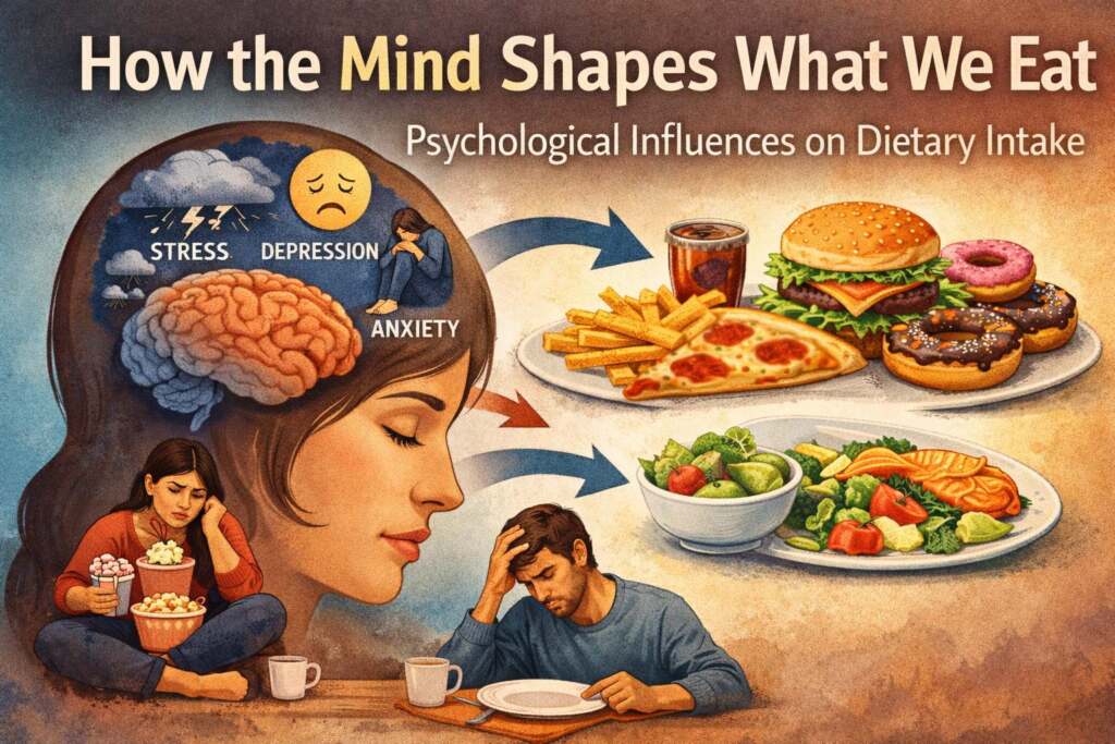 How the Mind Shapes What We Eat: Psychological Factors Affecting Dietary Intake