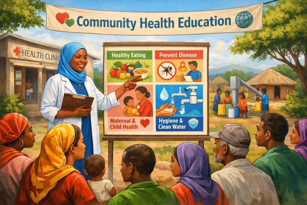 Community Health Education: Building Stronger and Healthier Communities